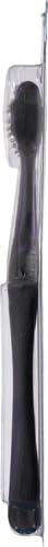 image:imageOralB 3D White Charcoal toothbrush 2 count MEDIUM manual tootbrush pack Whitens teeth removes plaque and stains tongue scraper tooth brush1 Count Pack of 1