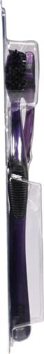 image:imageOralB 3D White Charcoal toothbrush 2 count MEDIUM manual tootbrush pack Whitens teeth removes plaque and stains tongue scraper tooth brush2 Count Pack of 2