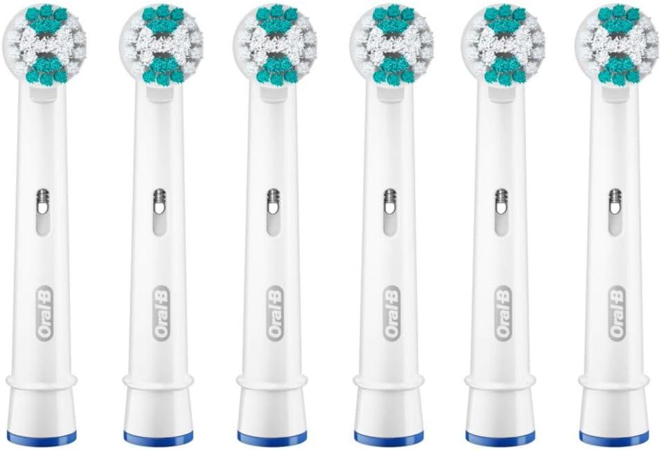 image:imageOralB Daily Clean Replacement Brush Heads for an OralB Electric Toothbrush Pack of 6White