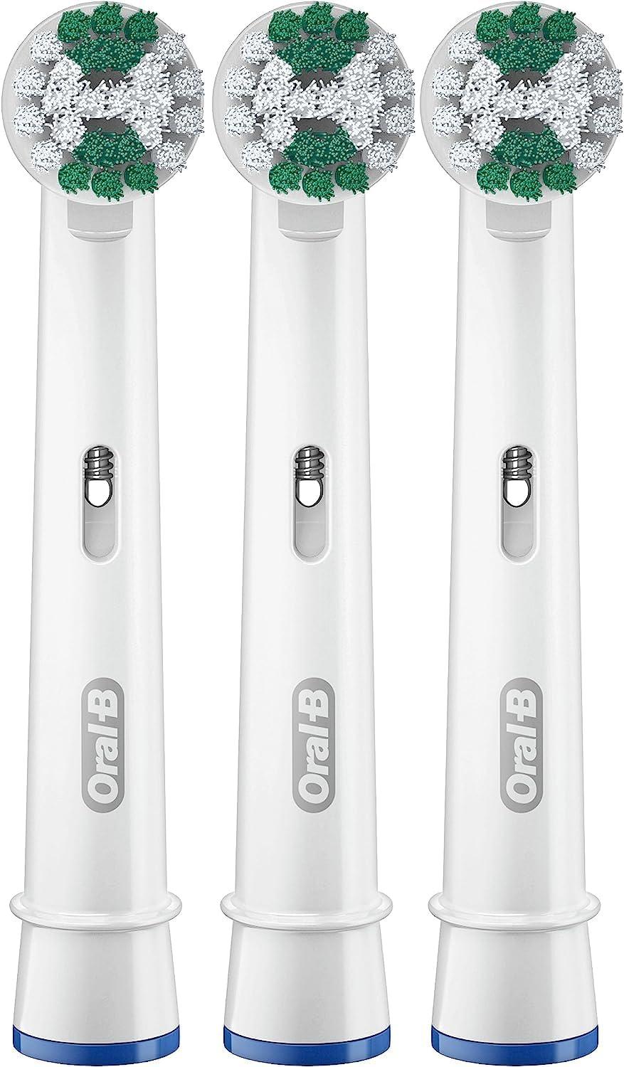 image:imageOralB Daily Clean Replacement Brush Heads for an OralB Electric Toothbrush Pack of 6White Green