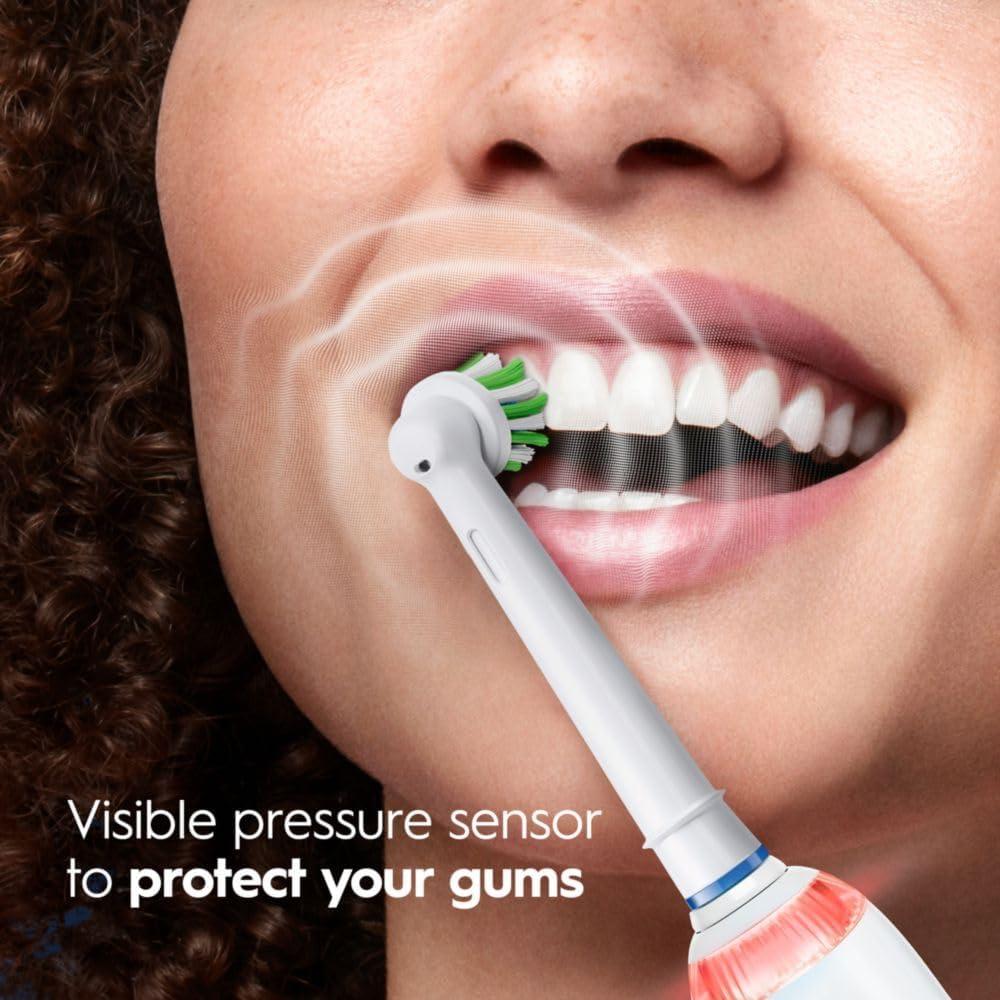 image:imageOralB Genius X Limited Rechargeable Electric Toothbrush with 1 Replacement Brush Head Travel Case Midnight BlackPurple