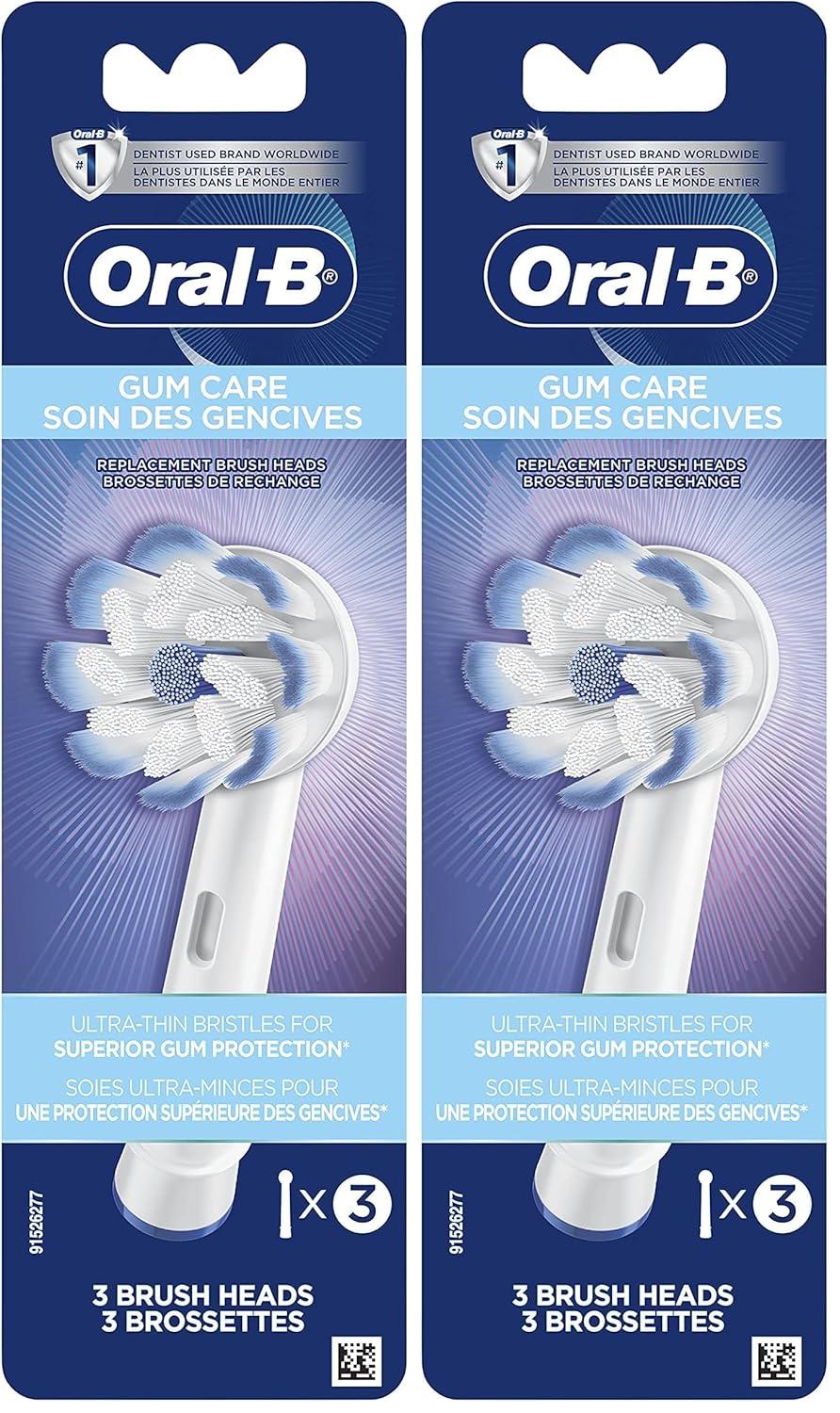 image:imageOralB Gum Care Replacement Brush Heads for an OralB Electric Toothbrush Pack of 3Gum Care