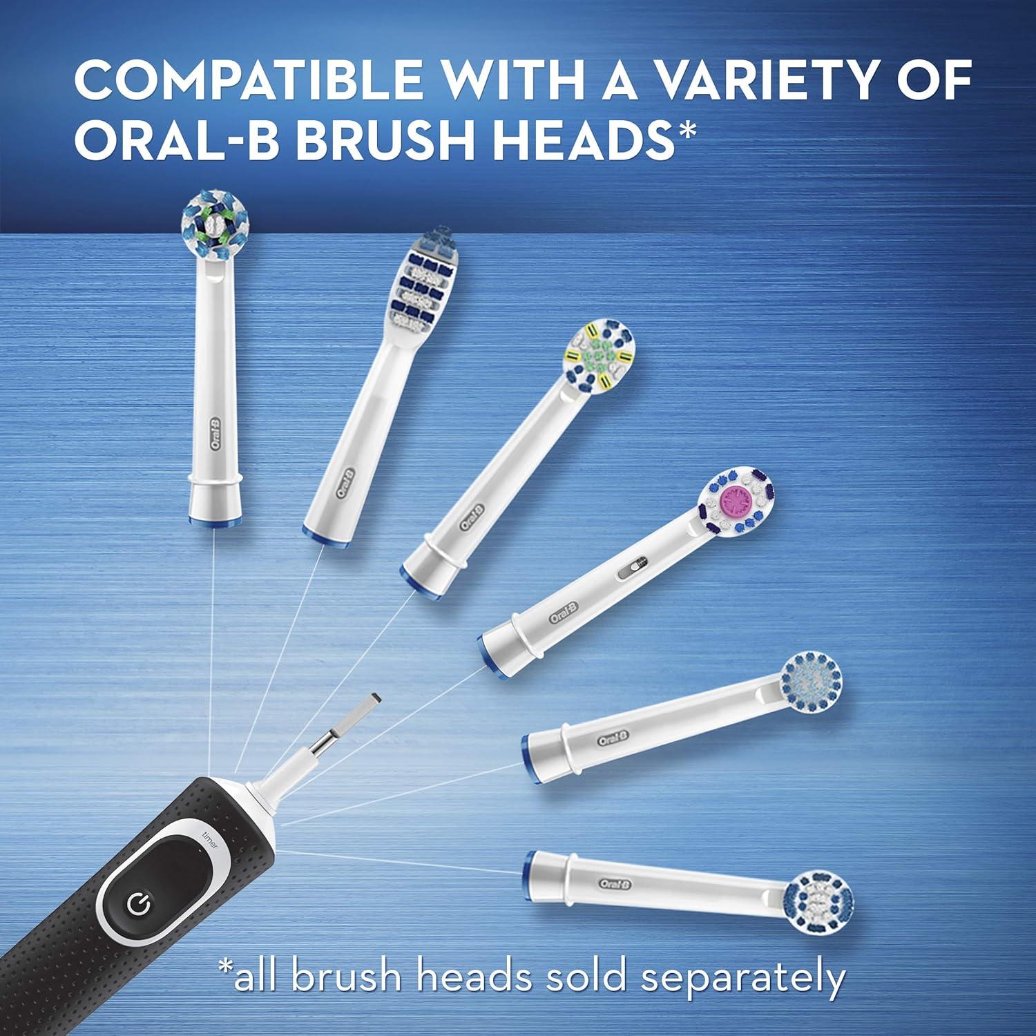 image:imageOralB Vitality FlossAction Electric Toothbrush with Replacement Brush Head PinkBlack