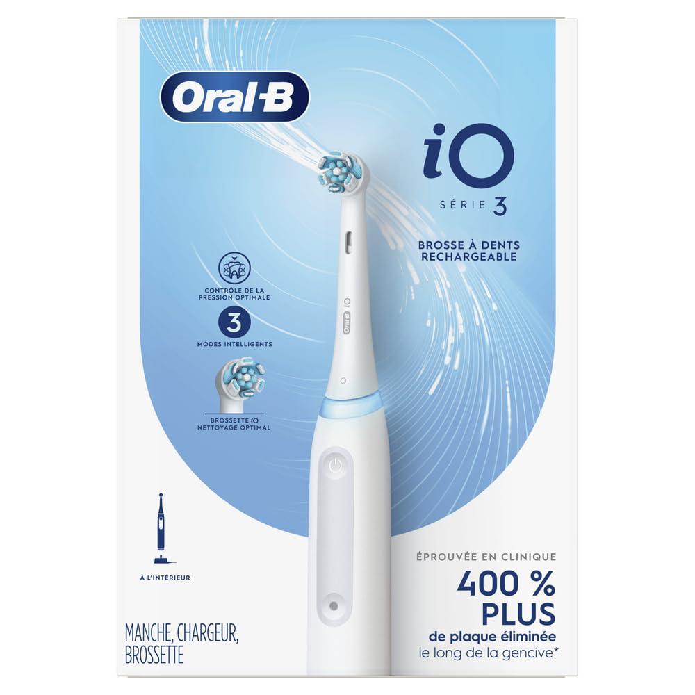 image:imageOralB iO Series 3 Electric Toothbrush with 1 Brush Head Rechargeable White