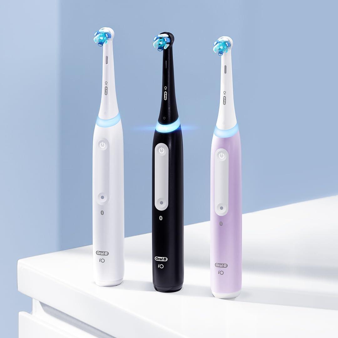 image:imageOralB iO Series 4 Electric Toothbrush with 1 Brush Head Rechargeable ICY BlueIcy Blue