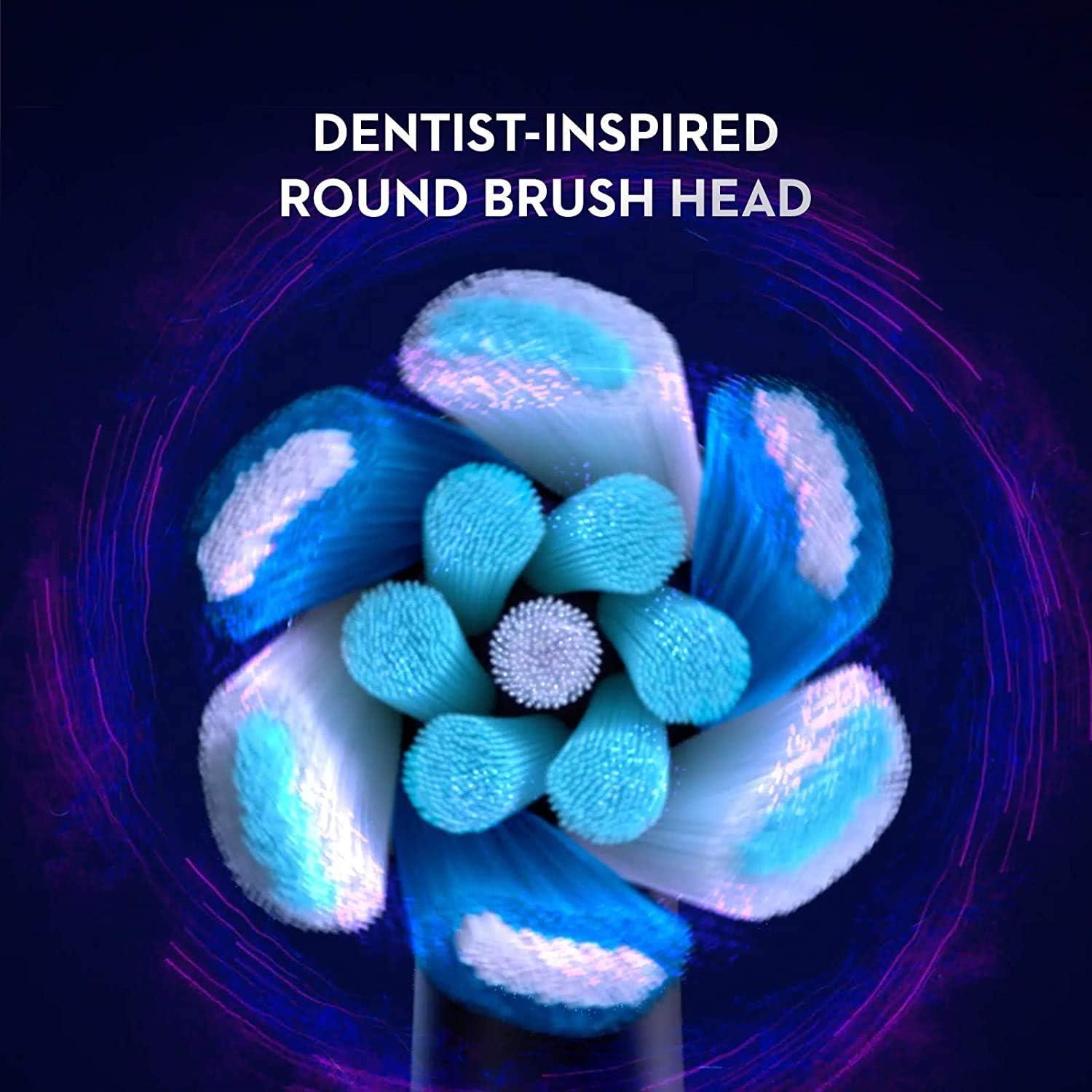 image:imageOralB iO Series 7 Electric Toothbrush with 2 Replacement Brush Heads White AlabasterBlackonyx
