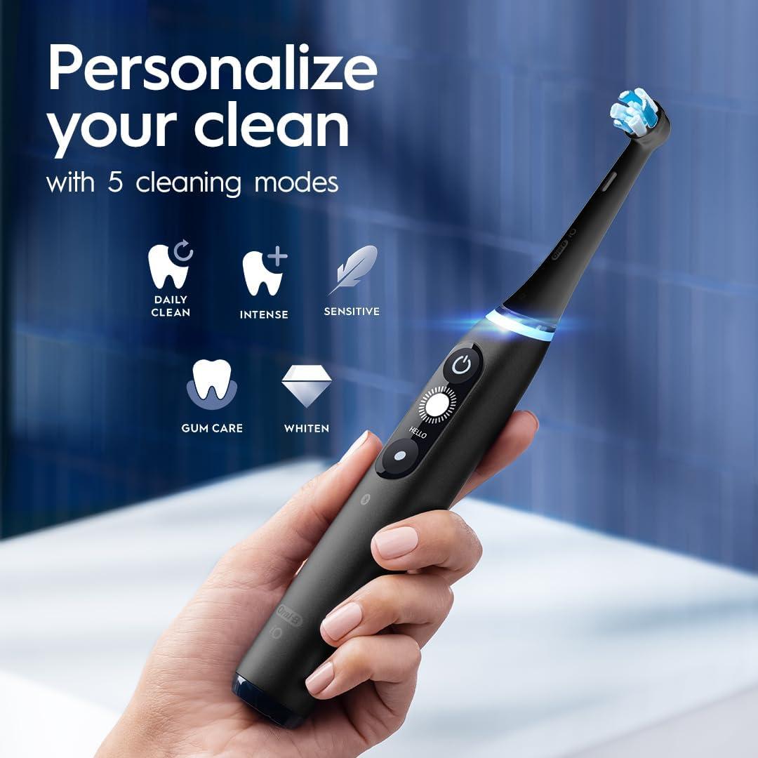 image:imageOralB iO Series 7 Electric Toothbrush with 2 Replacement Brush Heads White AlabasterWhite Alabaster