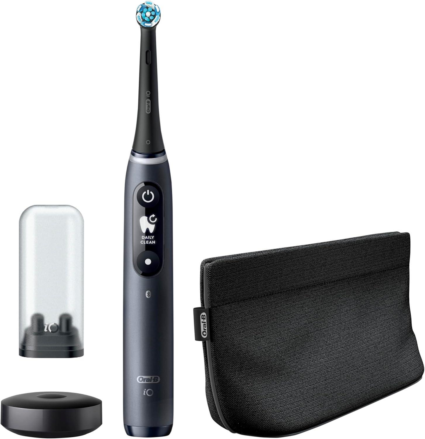 image:imageOralB iO Series 7G Electric Toothbrush with 1 Replacement Brush Head Black OnyxBlackonyx
