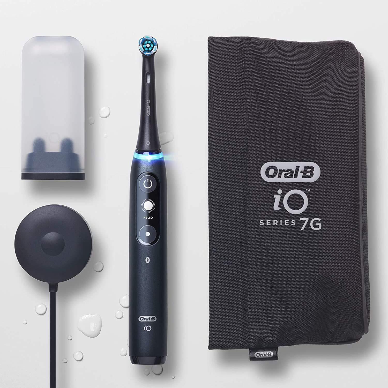 image:imageOralB iO Series 7G Electric Toothbrush with Replacement Brush Head White AlabasterIO7G White