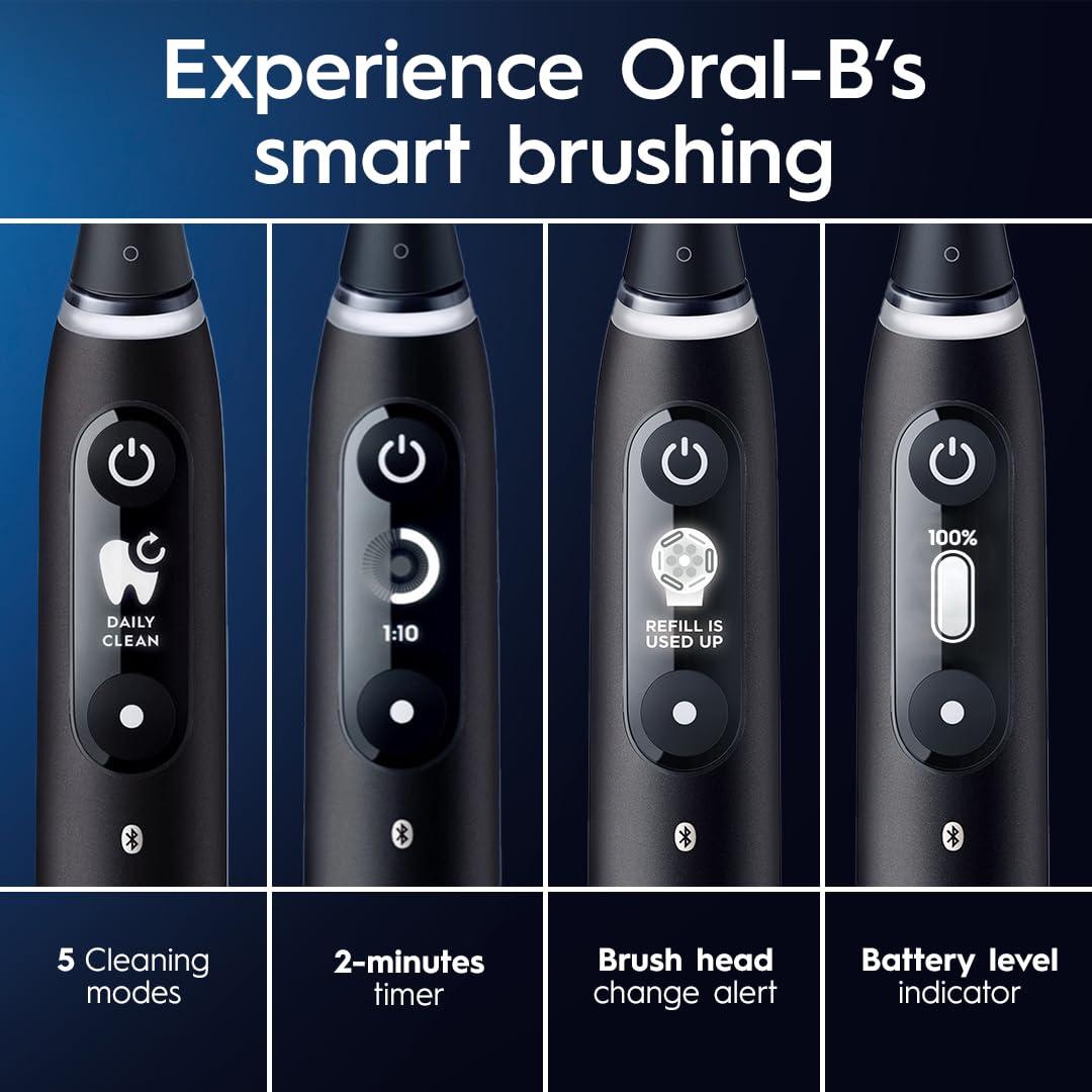 image:imageOralB iO Series 7G Electric Toothbrush with Replacement Brush Head White AlabasterIO7G White
