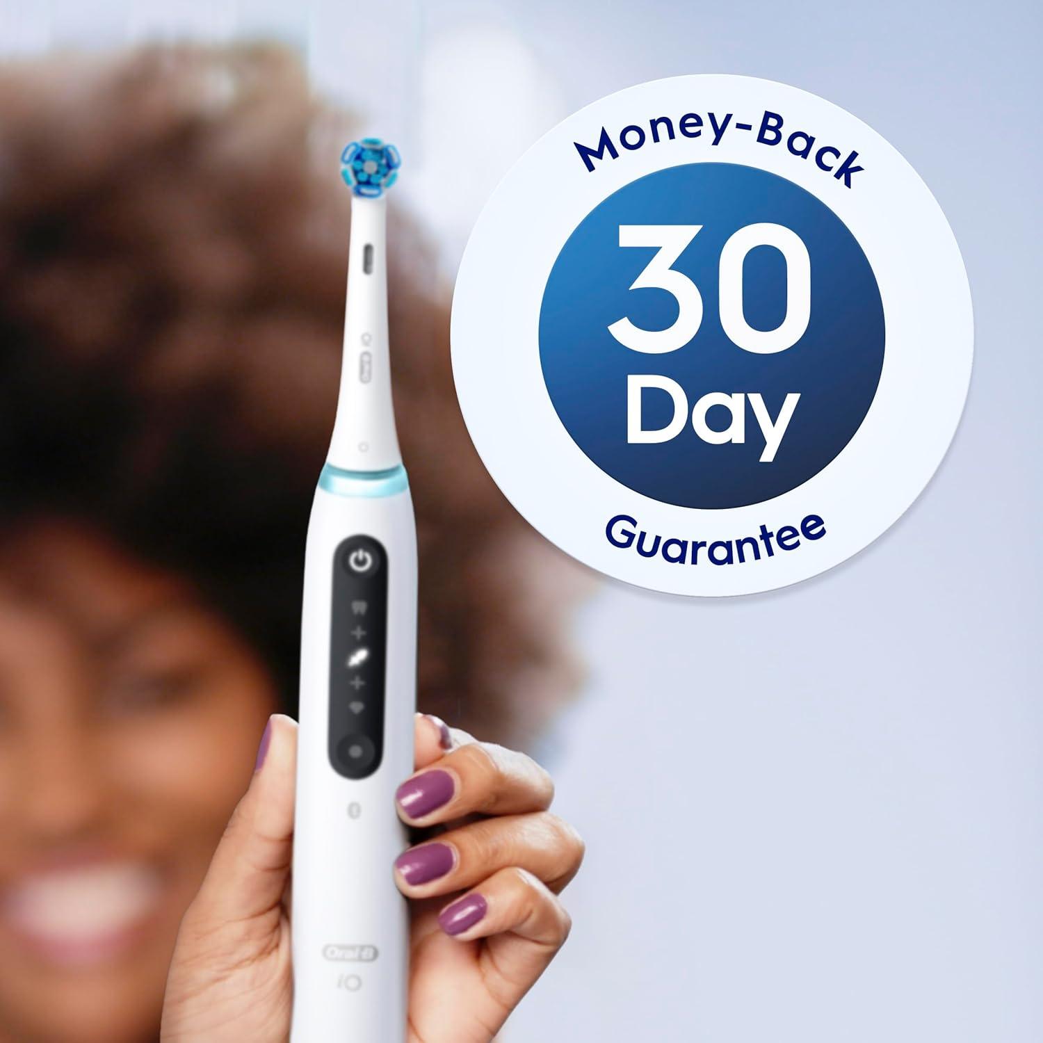 image:imageOralB iO Series 7G Electric Toothbrush with Replacement Brush Head White AlabasterUltimate Clean Refills 2ct