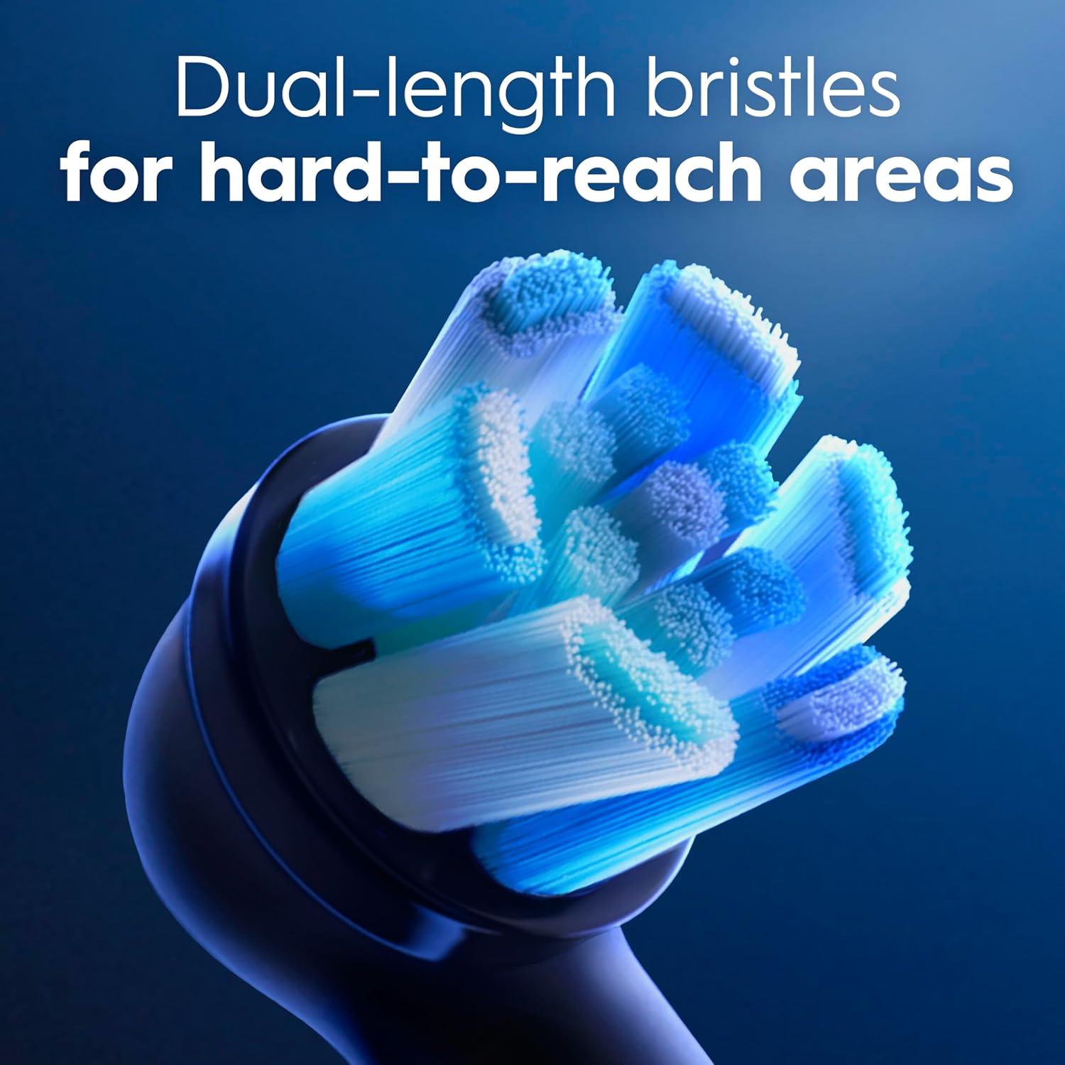 image:imageOralB iO Ultimate Clean Replacement Brush Heads 5 Count 4 Ultimate Clean 1 Gum amp Sensitive WhiteBlack
