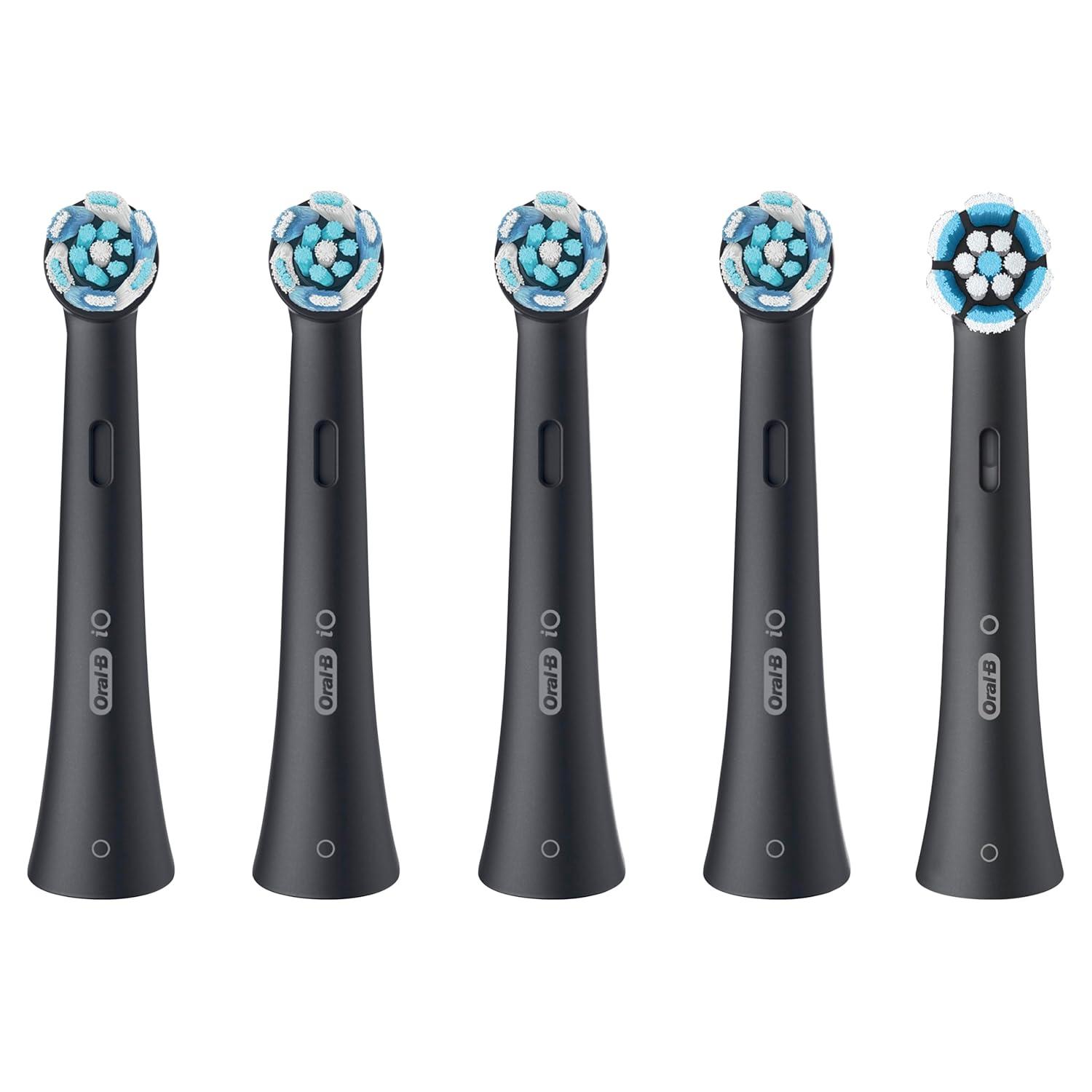 image:imageOralB iO Ultimate Clean Replacement Brush Heads 5 Count 4 Ultimate Clean 1 Gum amp Sensitive WhiteBlack