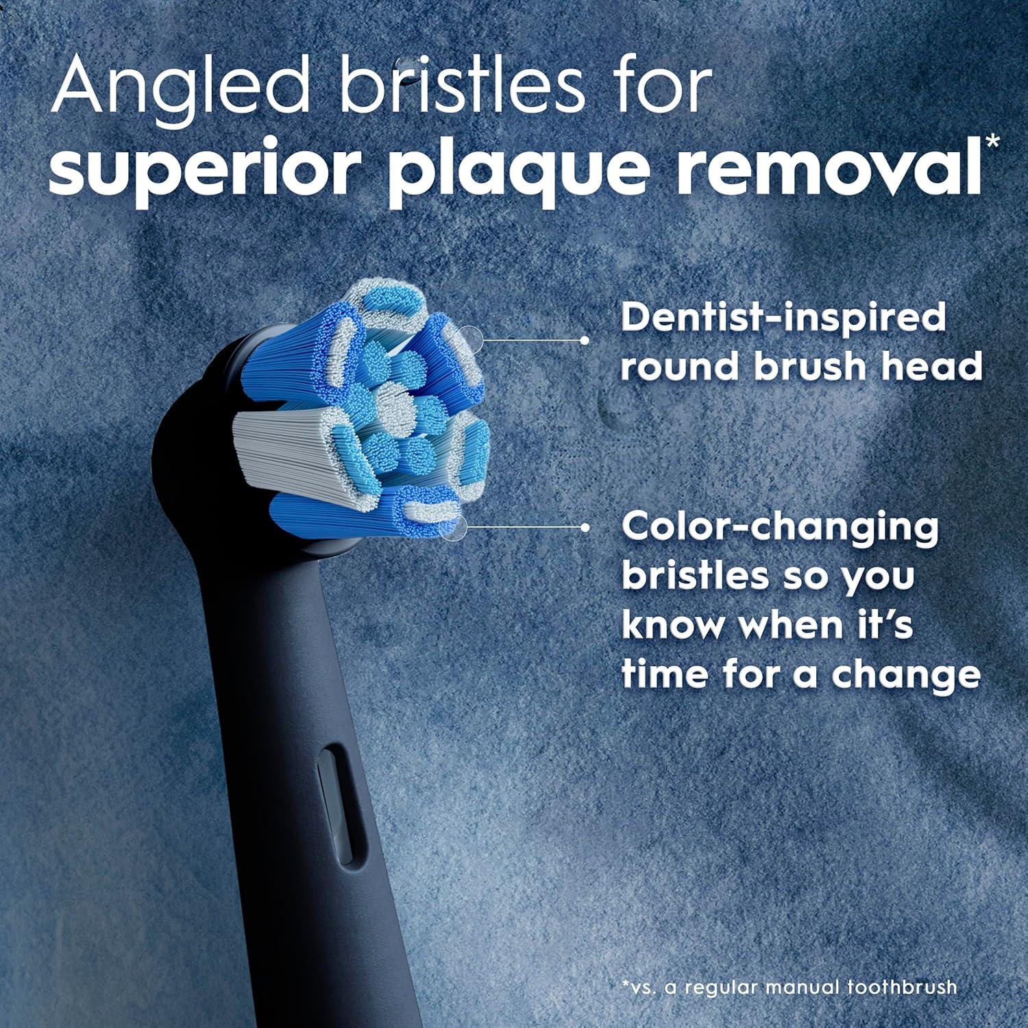 image:imageOralB iO Ultimate Clean Replacement Brush Heads 5 Count 4 Ultimate Clean 1 Gum amp Sensitive WhiteBlack