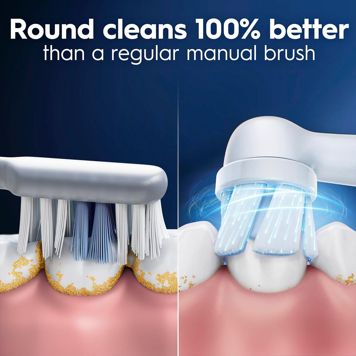 image:imageOralB iO Ultimate Clean Replacement Brush Heads 5 Count 4 Ultimate Clean 1 Gum amp Sensitive WhiteWhite
