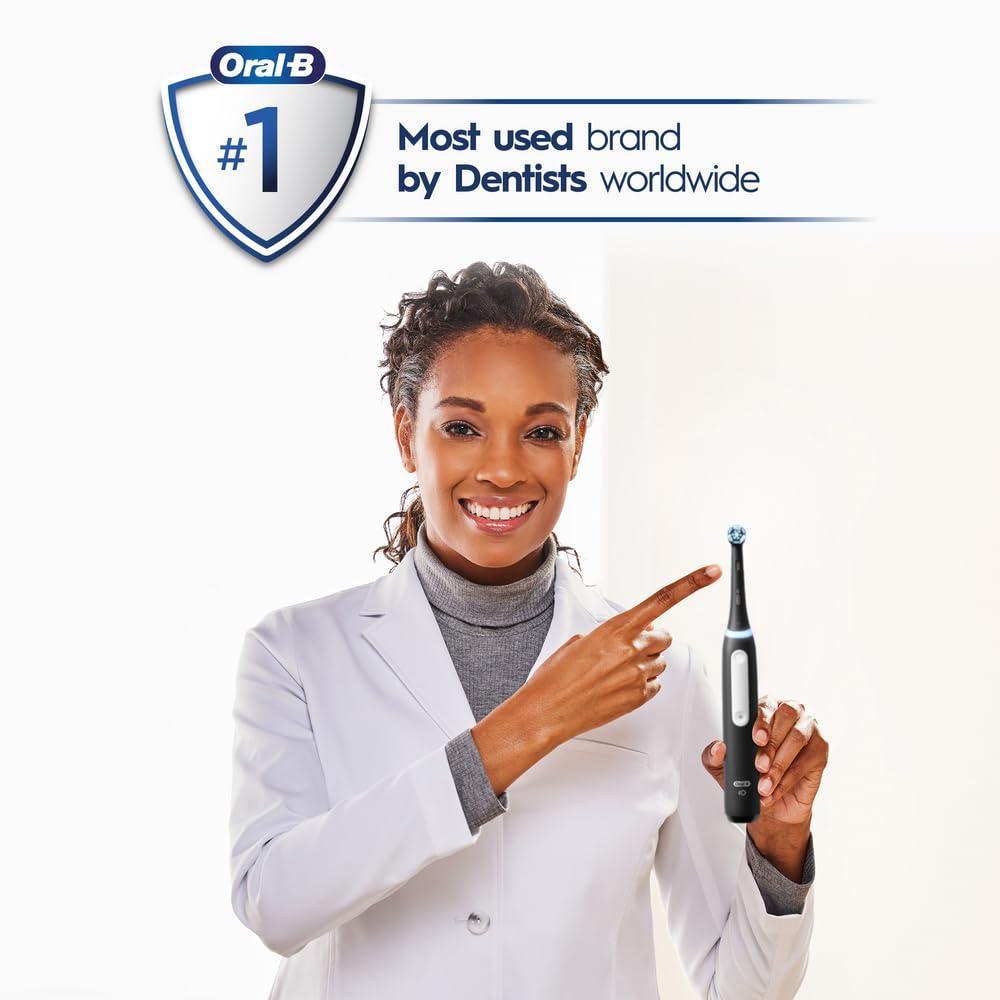image:imageOralB iO3 Electric Toothbrush 1 with 1 Ultimate Clean Brush Head and 1 Charger BlueIcy Blue