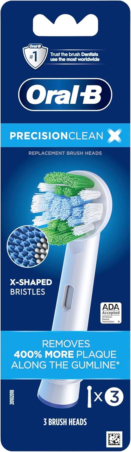 image:imagePrecision Clean XFilament Replacement Brush Heads 4 CountWhite
