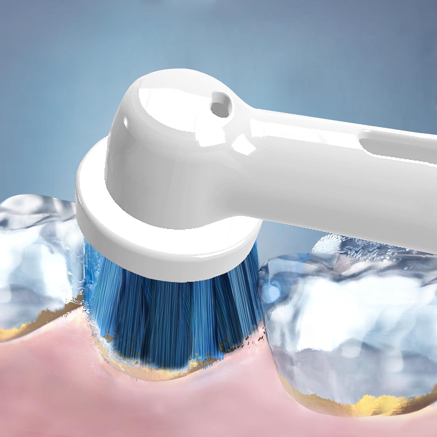 image:imagePrecision Clean XFilament Replacement Brush Heads 4 CountWhite