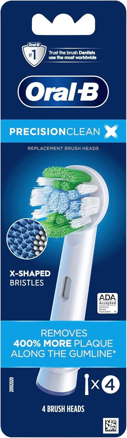 image:imagePrecision Clean XFilament Replacement Brush Heads 4 CountWhite