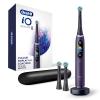 image:imageOralB iO Series 8 Electric Toothbrush with 2 Replacement Brush Heads and Travel Case Rechargeable Toothbrush WhitealabasterVioletametrine