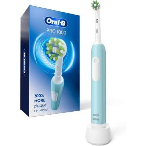 Oral-B Pro 1000 CrossAction Electric Toothbrush, Green(Green)