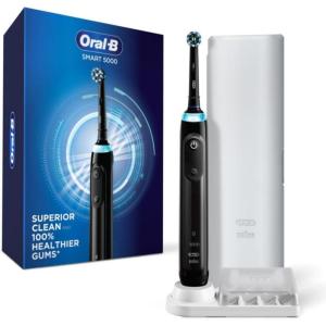 Oral-B Pro 5000 Smartseries Power Rechargeable Electric Toothbrush with Bluetooth Connectivity, Black Edition(Black)