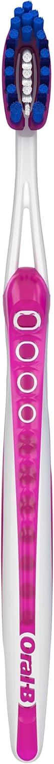 image:imageOralB 3D White Deep Stain Remover 1 count toothbrush SOFT Removes 90 of surface stains whitens teeth deep reach removes plaque and stains tooth brush1 Count Pack of 1
