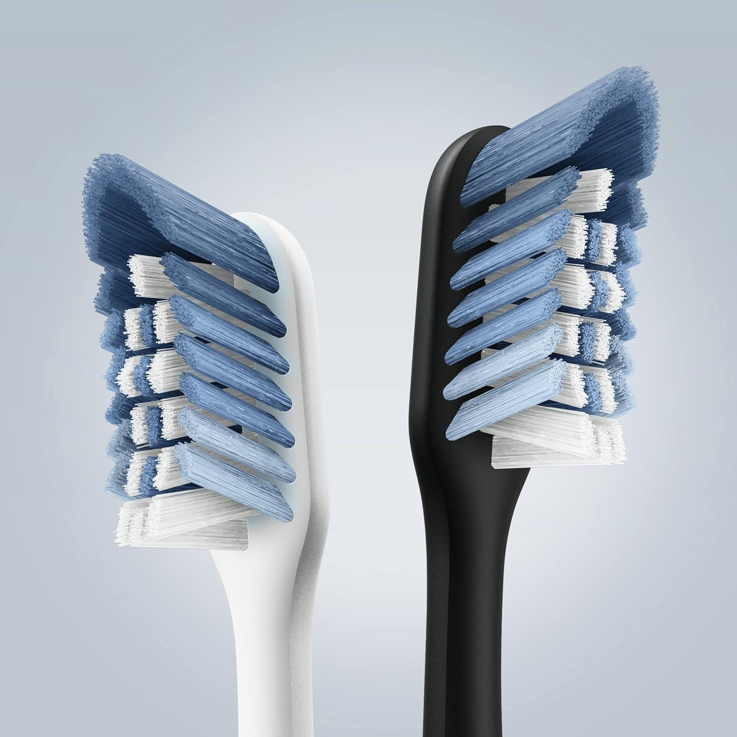 image:imageOralB Clic Toothbrush replacement heads 2 count toothbrushes white refill brush heads1 Count Pack of 2