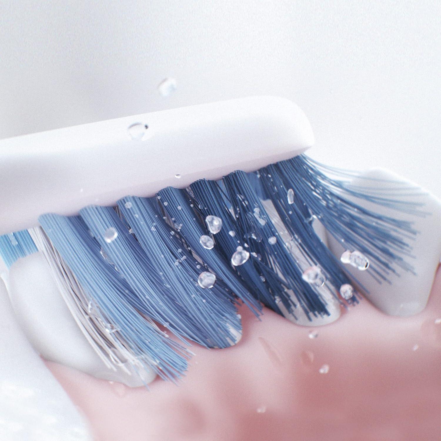 image:imageOralB Clic Toothbrush replacement heads 2 count toothbrushes white refill brush heads1 Count Pack of 2