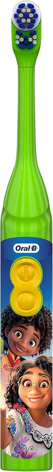 image:imageOralB Kids Battery Toothbrush Featuring Disneys Encanto Soft Bristles for Kids 31 Count Pack of 2