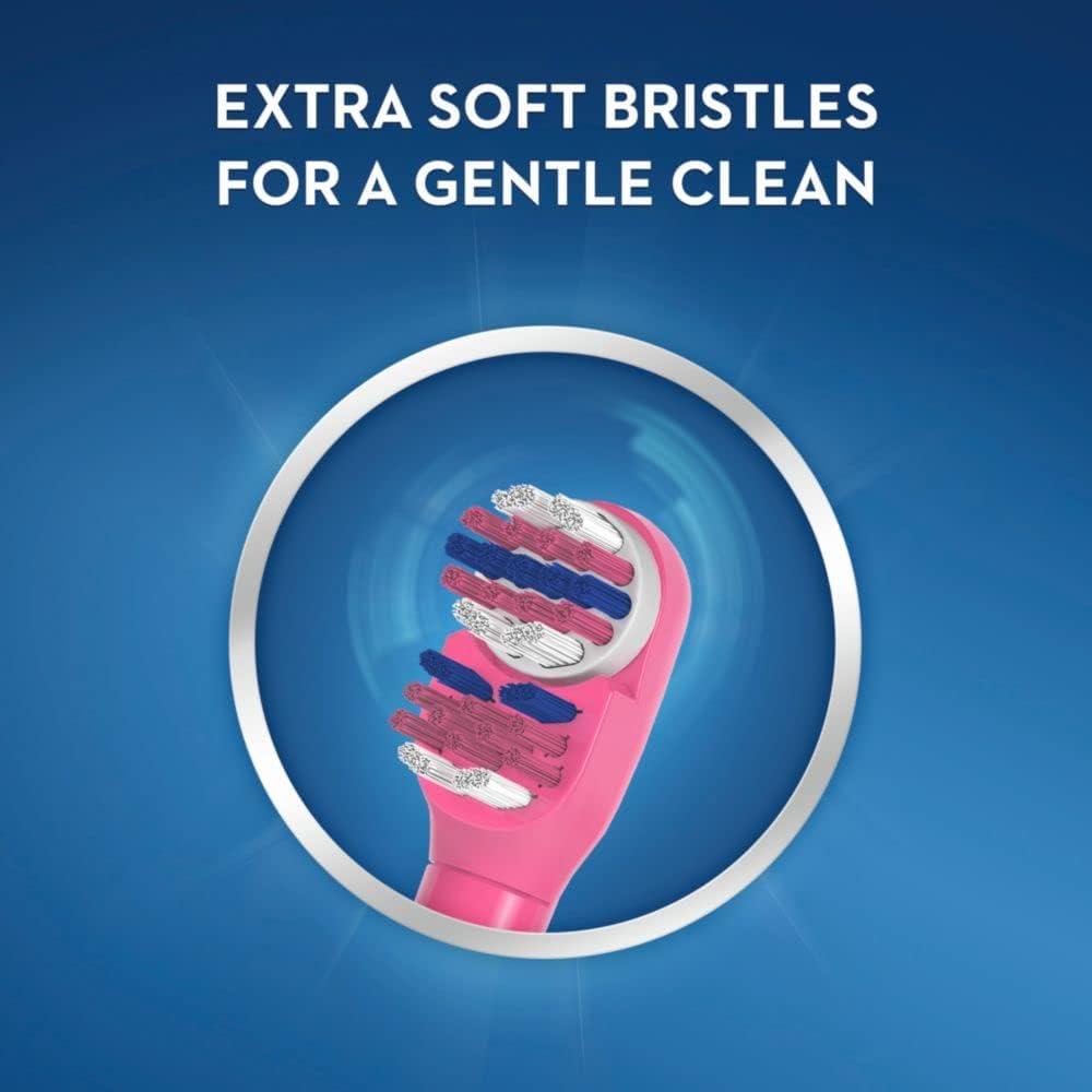 image:imageOralB Kids Battery Toothbrush Featuring Marvels Avengers Soft Bristles for Kids 3 Character May Vary1 Count Pack of 1