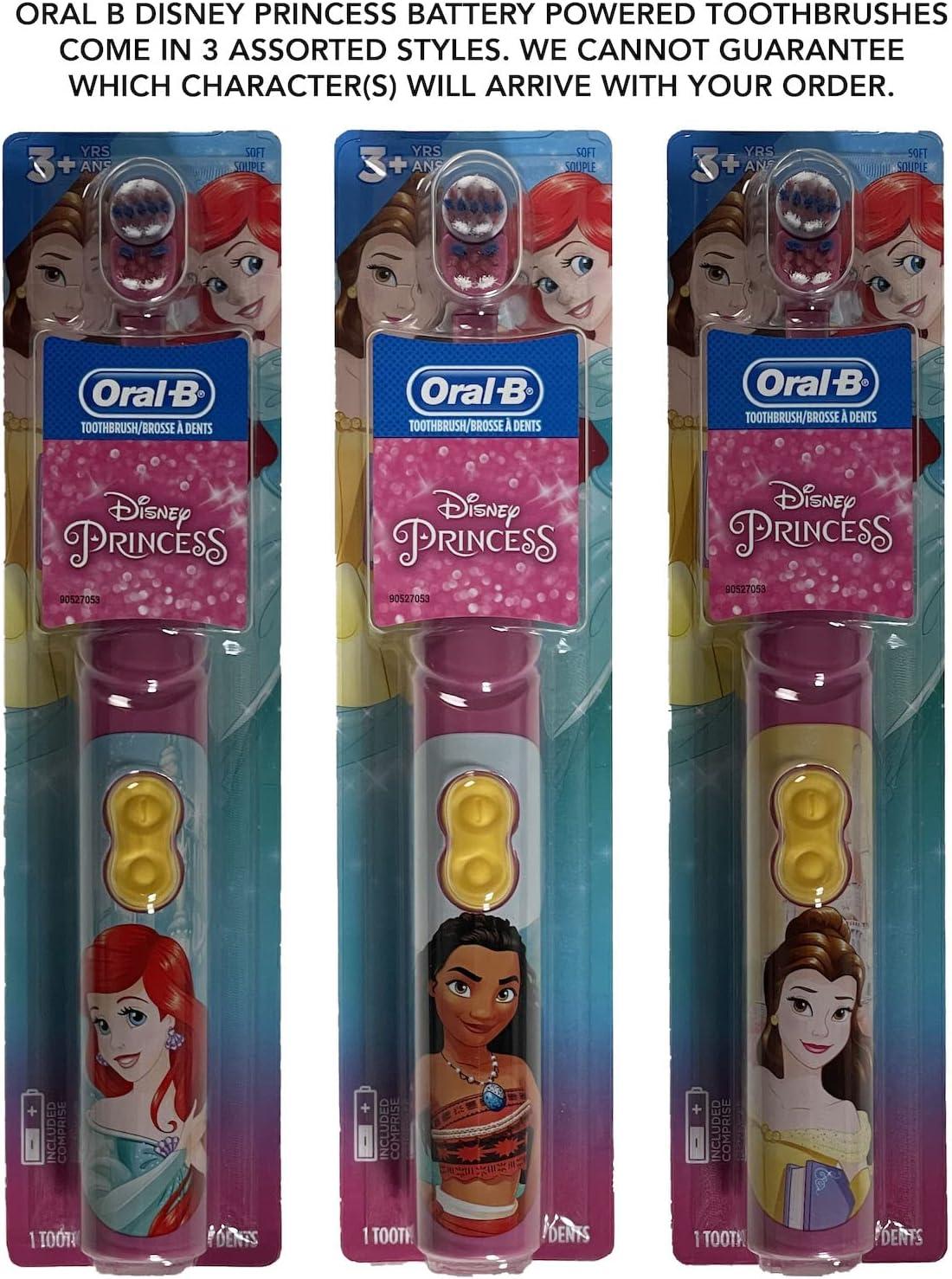image:imageOralB Kids Battery Toothbrush Featuring Marvels Spiderman Soft Bristles for Kids 3Multicolor