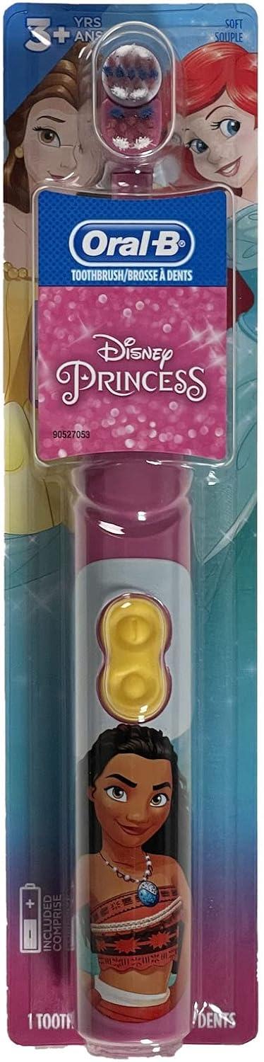 image:imageOralB Kids Battery Toothbrush Featuring Marvels Spiderman Soft Bristles for Kids 3Multicolor