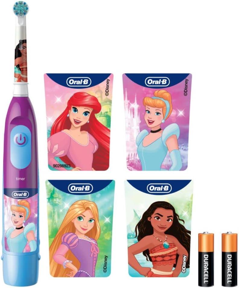 image:imageOralB Kids Battery Toothbrush Featuring Star Wars The Mandalorian for Kids 3Pink Turquoise