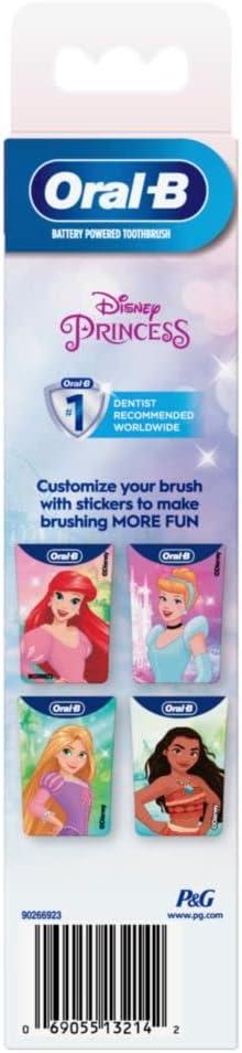 image:imageOralB Kids Battery Toothbrush Featuring Star Wars The Mandalorian for Kids 3Pink Turquoise