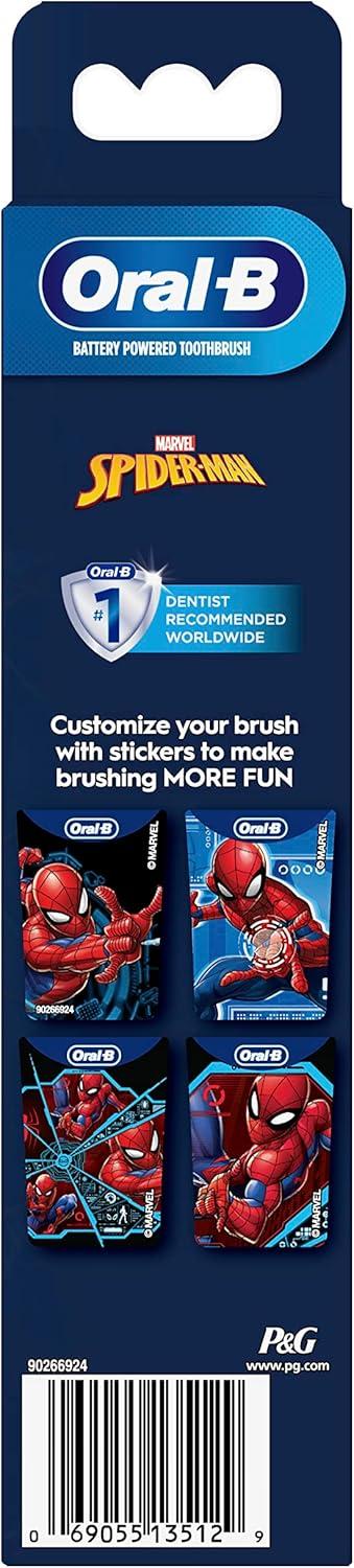 image:imageOralB Kids Battery Toothbrush Featuring Star Wars The Mandalorian for Kids 3RedBlue