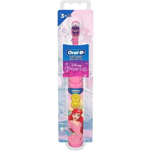 Oral-B Kid’s Battery Toothbrush Featuring Disney’s Mickey Mouse, Soft Bristles, for Kids 3+(Pink)