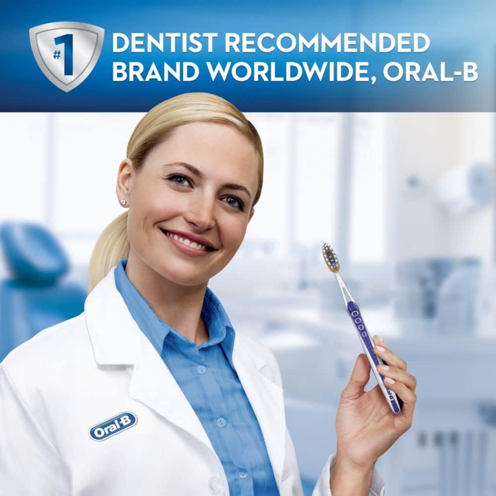 image:imageOralB 3D White Deep Stain Remover toothbrushes 2 count toothbrush MEDIUM Removes 90 of surface stains whitens teeth deep reach removes plaque and stains tooth brushOriginal Version