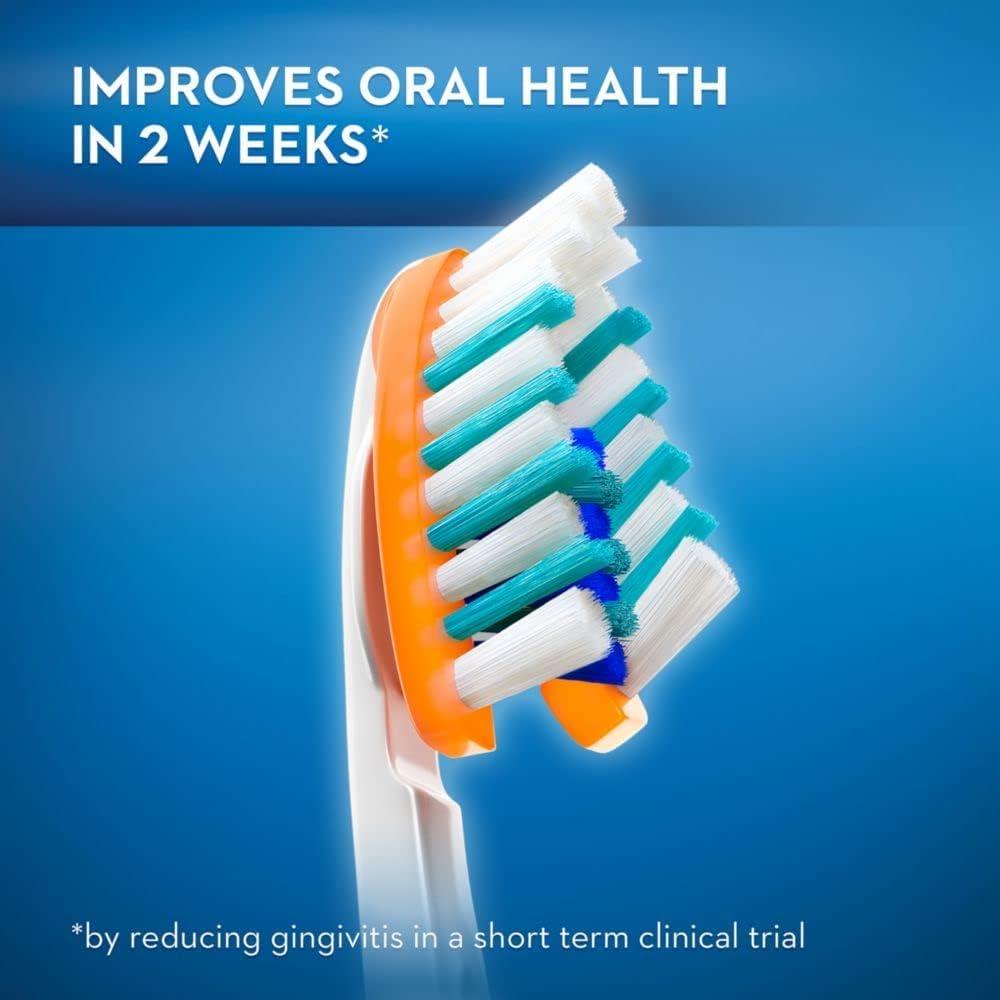 image:imageOralB 3D White Deep Stain Remover toothbrushes 2 count toothbrush MEDIUM Removes 90 of surface stains whitens teeth deep reach removes plaque and stains tooth brushOriginal Version