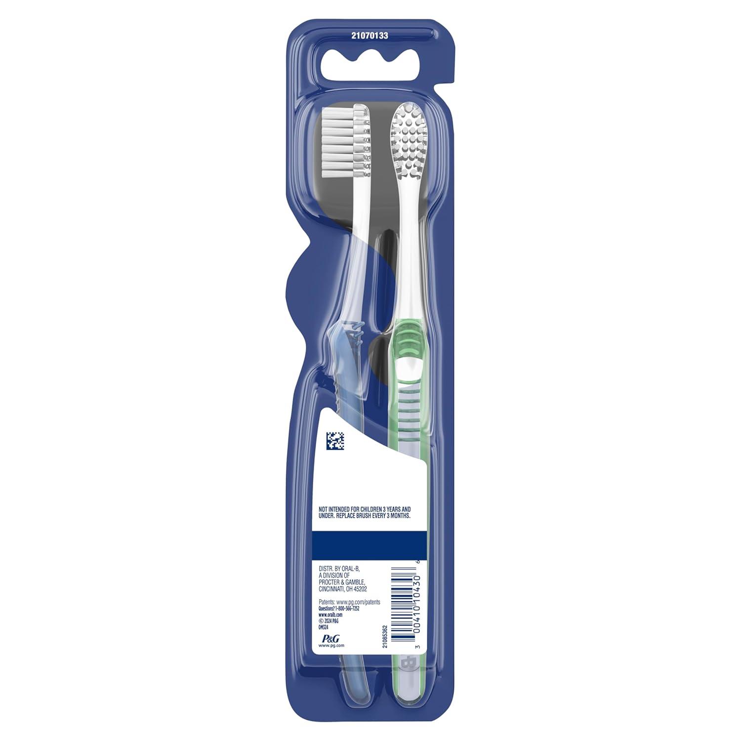 image:imageOralB Advanced Sensitive Toothbrushes Extra Soft 2 Count2 Count Pack of 1