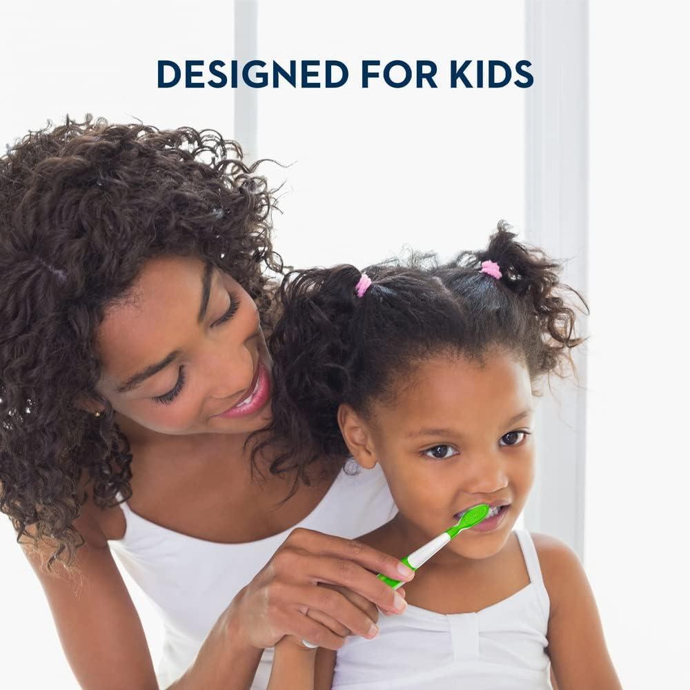 image:imageOralB Cross Action Kids Toothbrush Soft Bristles Ages 6 1 Count1 Count Pack of 1