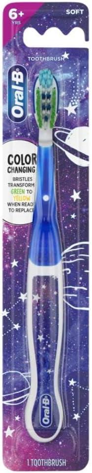 image:imageOralB Cross Action Kids Toothbrush Soft Bristles Ages 6 1 Count1 Count Pack of 2