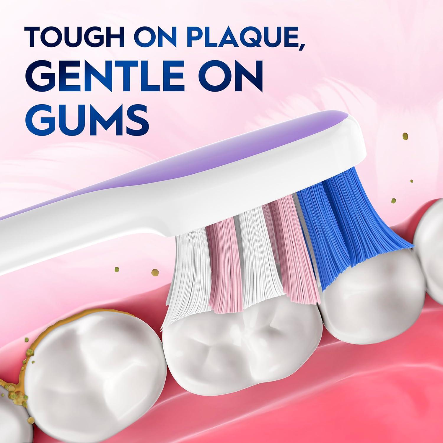 image:imageOralB Gum Care Sensitive toothbrushes 2 Count tootbrush Extra Soft Gentle on Teeth Gentle on Gums Extra Soft Tooth Brush Compact ToothbrushPink