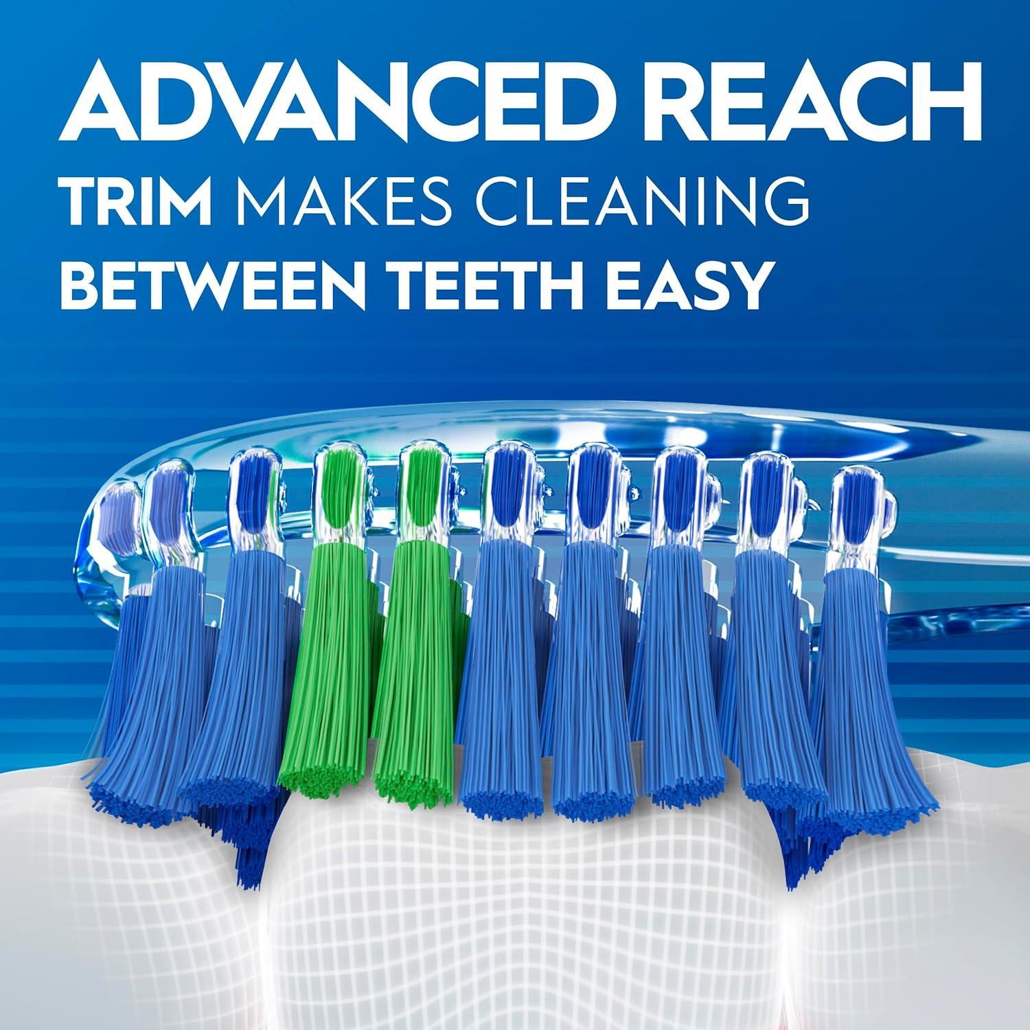 image:imageOralB Pro Health Fights Plaque amp Tartar 2 Count Medium Manual Toothbrush Pack Indicator Bristles Plaque Fighter Gentle on Teeth1 Count Pack of 2