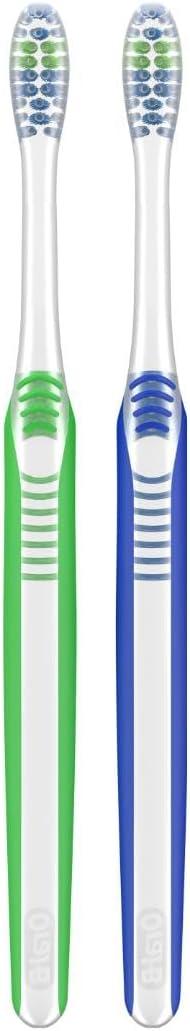 image:imageOralB Pro Health Fights Plaque amp Tartar 2 Count Soft Manual Toothbrush Pack Indicator Bristles Plaque Fighter Gentle on TeethBlue