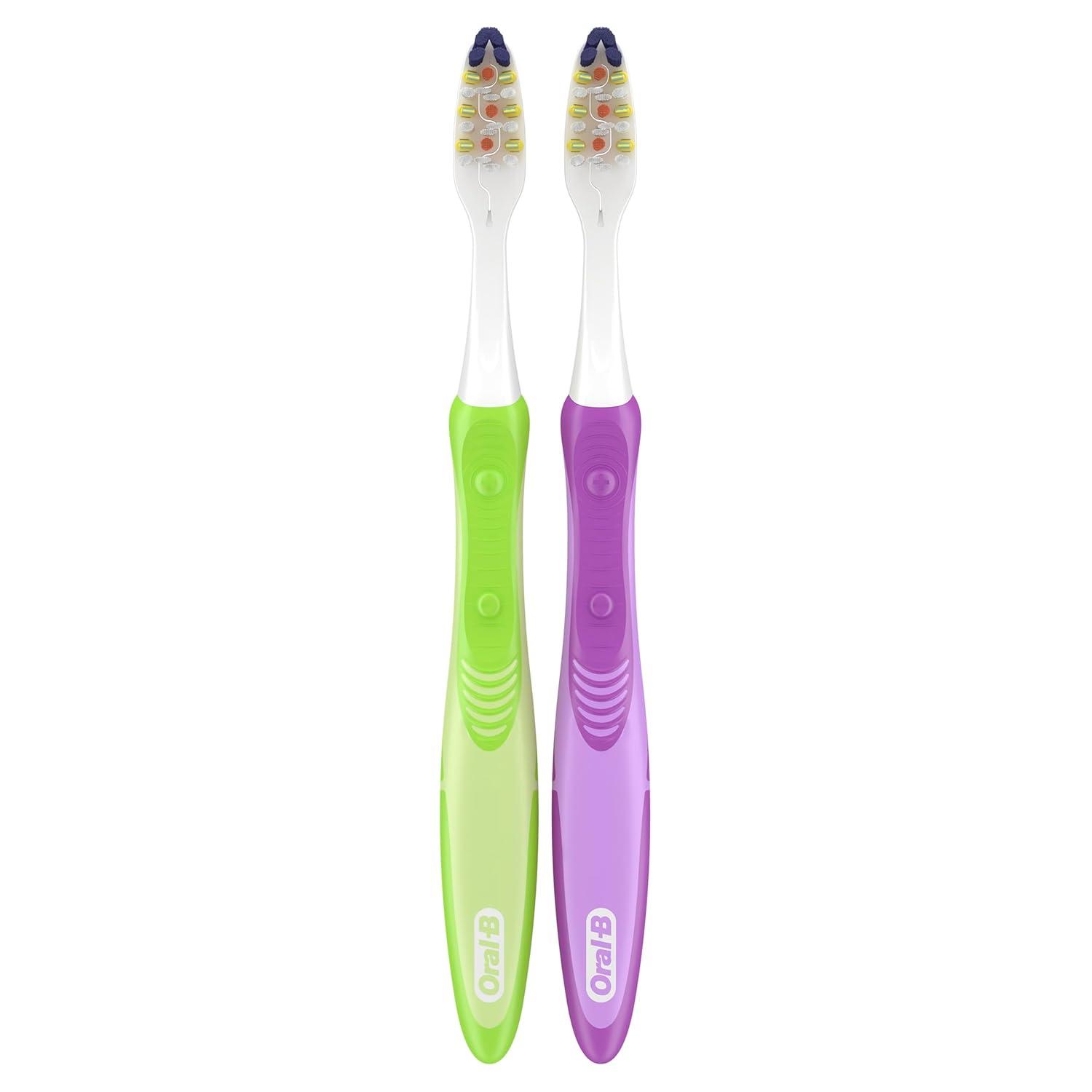 image:imageOralB ProHealth Pulsar Battery Toothbrush Soft Blue 2 Count Pack of 1