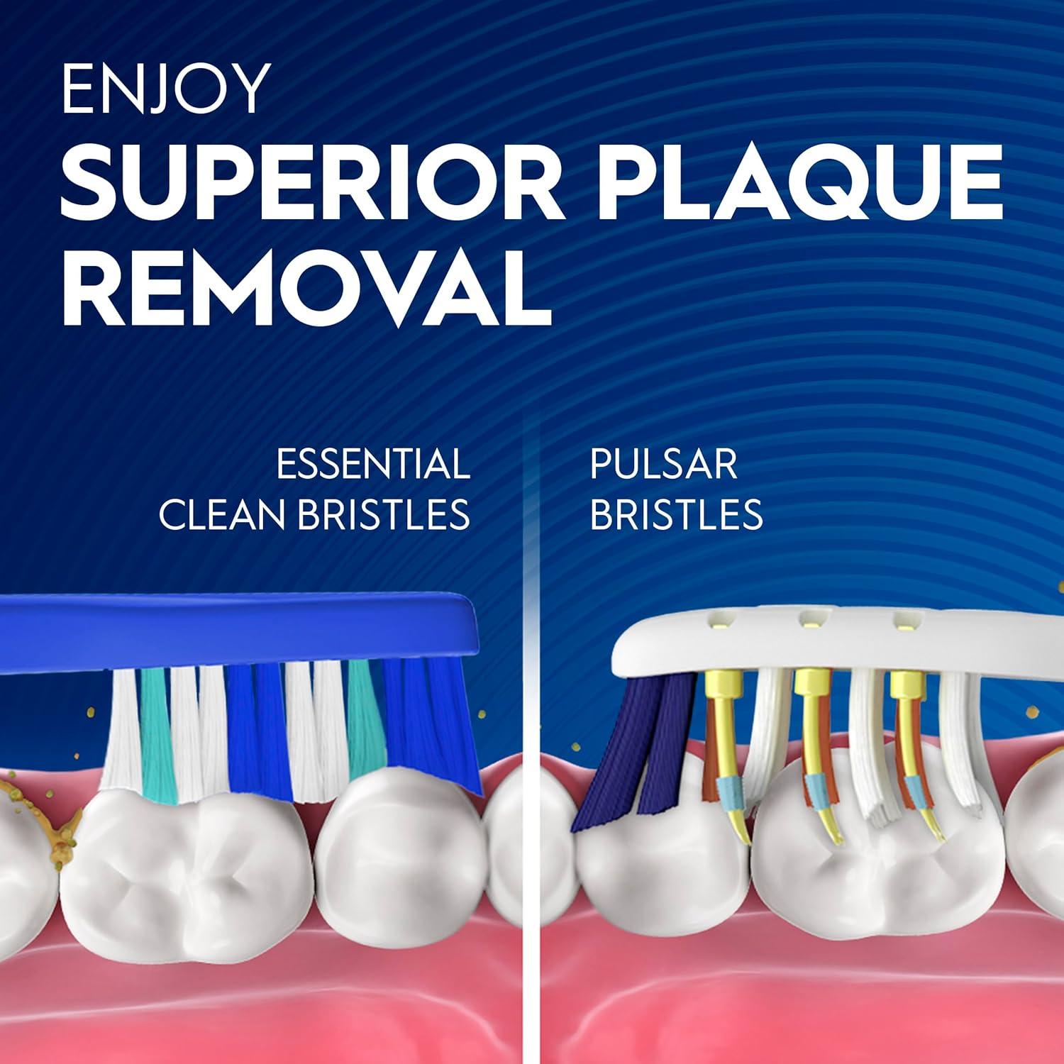 image:imageOralB ProHealth Pulsar Battery Toothbrush Soft Blue 2 Count Pack of 1