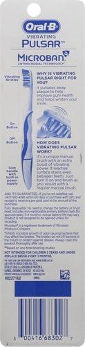 image:imageOralB Pulsar ProHealth Expert Clean Battery electric toothbrush 2 count MEDIUM toothbrush pack removes plaque travel essentials tooth brushColors May Vary