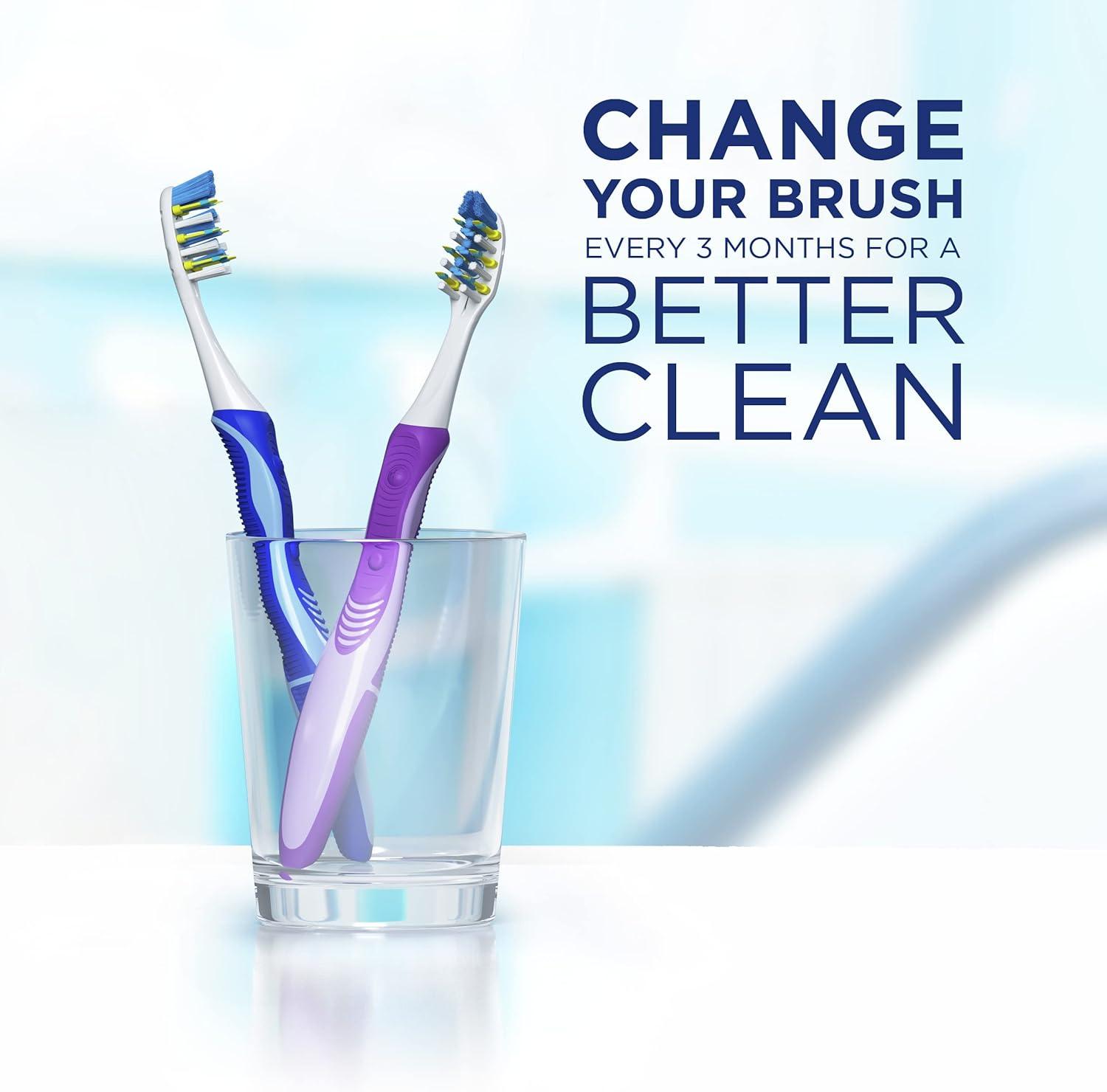 image:imageOralB Pulsar ProHealth Expert Clean Battery electric toothbrush 2 count MEDIUM toothbrush pack removes plaque travel essentials tooth brushMulticolor