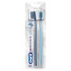 image:imageOralB Brilliance Premium Whitening Toothbrush with Plaque Eraser Medium Sky Blue and Gray 2 Count